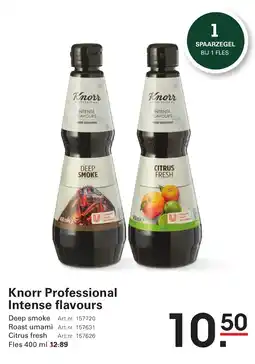 Sligro Knorr Professional Intense flavours aanbieding