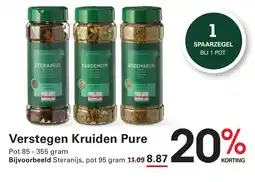 Sligro Verstegen Kruiden Pure aanbieding