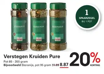 Sligro Verstegen Kruiden Pure aanbieding