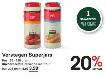 Sligro Verstegen Superjars aanbieding