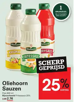 Sligro Oliehoorn Sauzen aanbieding