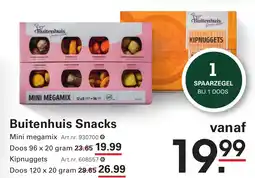 Sligro Buitenhuis Snacks aanbieding