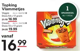 Sligro Topking Vlammetjes aanbieding