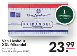 Sligro Van Lieshout XXL frikandel aanbieding
