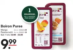 Sligro Boiron Puree aanbieding