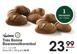 Sligro Très Bonne Boerenvolkorenbol aanbieding