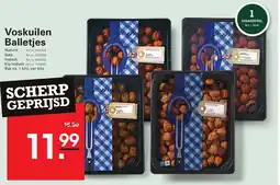 Sligro Voskuilen Balletjes aanbieding
