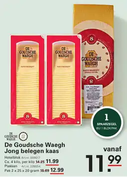 Sligro De Goudsche Waegh Jong belegen kaas aanbieding