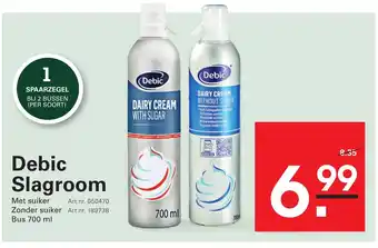 Sligro Debic Slagroom aanbieding