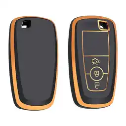 ANWB Dutch Shield Sleutelhoesje Ford goud B3 Zwart-Goud aanbieding
