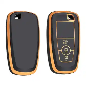 ANWB Dutch Shield Sleutelhoesje Ford goud B3 Zwart-Goud aanbieding