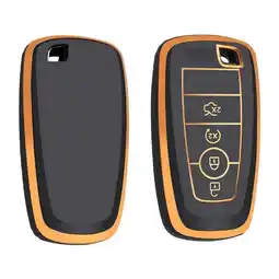 ANWB Dutch Shield Sleutelhoesje Ford goud B4 Zwart-Goud aanbieding