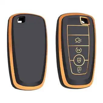 ANWB Dutch Shield Sleutelhoesje Ford goud B4 Zwart-Goud aanbieding