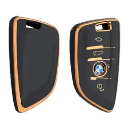 ANWB Dutch Shield Sleutelhoesje BMW goud B4a Zwart-Goud aanbieding