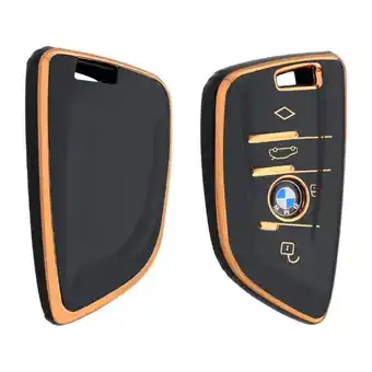 ANWB Dutch Shield Sleutelhoesje BMW goud B4a Zwart-Goud aanbieding