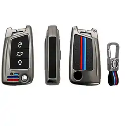 ANWB Dutch Shield Sleutelhoesje VW Skoda B3 Grijs Zwart aanbieding