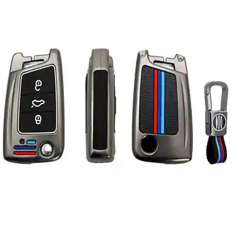 ANWB Dutch Shield Sleutelhoesje VW Skoda B3 Grijs Zwart aanbieding
