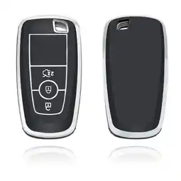 ANWB Dutch Shield Sleutelhoesje Ford zwart B3 Zwart-Zilver aanbieding