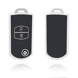 ANWB Dutch Shield Sleutelhoesje Mazda zwart C2 Zwart-Zilver aanbieding