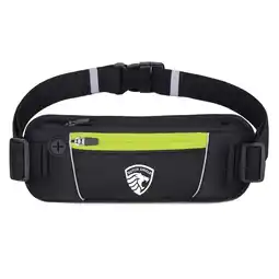ANWB Dutch Shield Slimline Hardloop Tasje Zwart aanbieding