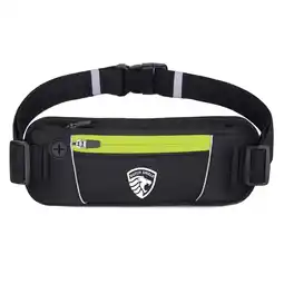 ANWB Dutch Shield Slimline Hardloop Tasje Zwart aanbieding