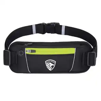ANWB Dutch Shield Slimline Hardloop Tasje Zwart aanbieding