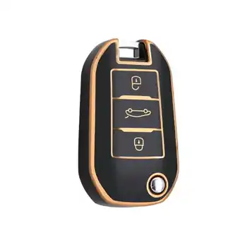 ANWB Dutch Shield Sleutelhoesje Citroën goud A3 Zwart-Goud aanbieding