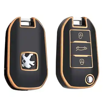 ANWB Dutch Shield Sleutelhoesje Citroën goud A3 Zwart-Goud aanbieding