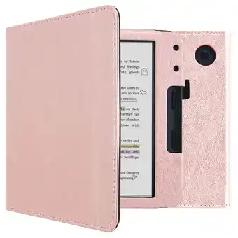 ANWB Imoshion Vegan Leather Case Kobo Libra Colour Roos aanbieding