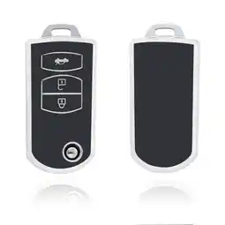 ANWB Dutch Shield Sleutelhoesje Mazda zwart C3 Zwart-Zilver aanbieding
