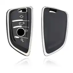 ANWB Dutch Shield Sleutelhoesje BMW zwart B4a Zwart-Zilver aanbieding