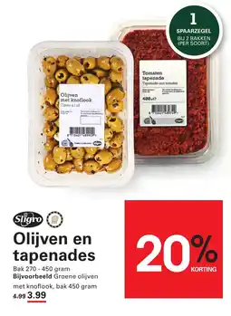 Sligro Olijven en tapenades aanbieding