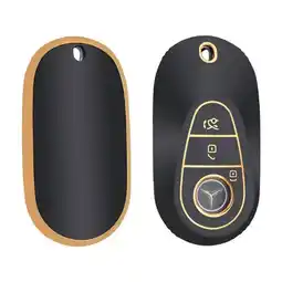 ANWB Dutch Shield Sleutelhoesje Mercedes goud C3 Zwart-Goud aanbieding