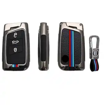 ANWB Dutch Shield Sleutelhoesje VW Skoda D3 Grijs Zwart aanbieding