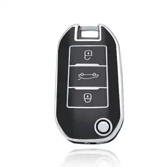 ANWB Dutch Shield Sleutelhoesje Opel zwart A3 Zwart-Zilver aanbieding