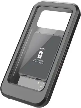 ANWB Imoshion Telefoonhouder Fiets Powerbank Zwart aanbieding