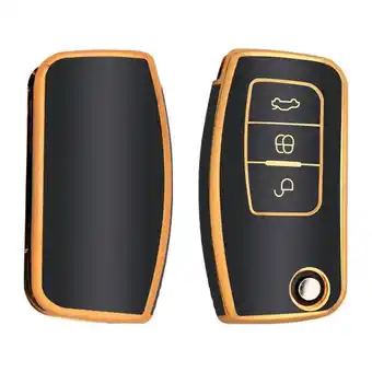 ANWB Dutch Shield Sleutelhoesje Ford goud G3 Zwart-Goud aanbieding