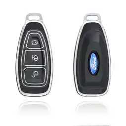 ANWB Dutch Shield Sleutelhoesje Ford zwart K3 Zwart-Zilver aanbieding