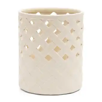 Douglas Rivièra Maison Rivièra Maison - Danae Woven Hurricane, O06 - Off White, K34 - Keramiek, 20.5 cm aanbieding