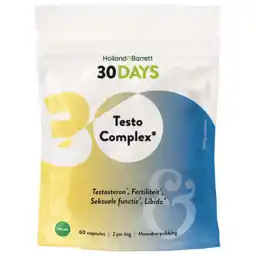 Holland & Barrett Holland & Barrett 30DAYS Testo Complex* - 60 capsules aanbieding
