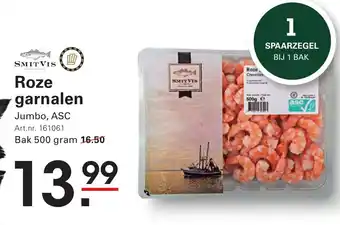 Sligro Roze garnalen aanbieding