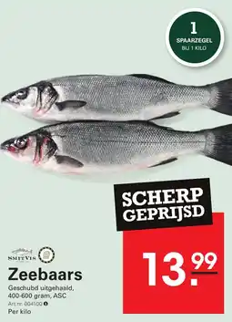 Sligro Zeebaars aanbieding