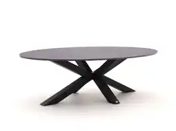 Kees Smit Bellagio Induno Ellips low dining tuintafel 240x120cm aanbieding
