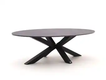 Kees Smit Bellagio Induno Ellips low dining tuintafel 240x120cm aanbieding