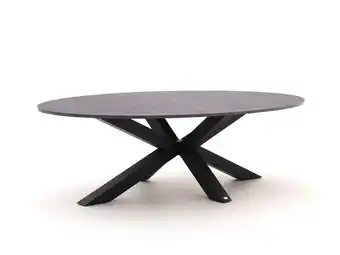 Kees Smit Bellagio Induno Ellips low dining tuintafel 240x120cm aanbieding