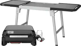 Coolblue Weber Plancha 43 centimeter + Weber Premium Onderstel Plancha 43/56 cm aanbieding