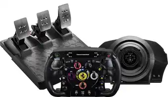 Coolblue Thrustmaster T300 RS Servo Base + Ferrari F1 Wheel Add-On + T-3PM pedalen aanbieding