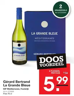 Sligro Gérard Bertrand La Grande Bleue aanbieding