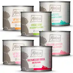 Zooplus 6x200g Mix (6 Rassen) MjAMjAM Kattenvoer Nat aanbieding