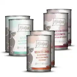 Zooplus MjAMjAM Adult Hond 6 x 400 g - Mixpakket II (3 Soorten) aanbieding